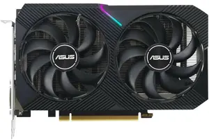 Asus DUAL-RTX3050-8G-V2 Graphics Card with 8GB GDDR6 memory, dual-fan cooling design, and PCIe 4.0 interface