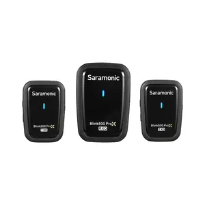 Saramonic Blink500 ProX Q20 Bezvadu mikrofonu sistēma 2400 MHz omnidirekcionāla ar kabatas raidītāju un uztvērēju