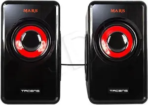Проводная компьютерная колонка Mars Gaming MS1 Черный, Красный 10 Вт 6 динамиков 60 - 20000 Гц