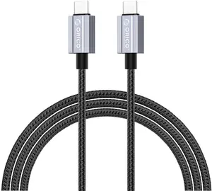 Кабель USB-C ORICO для зарядки, 60Вт, 1м, серый