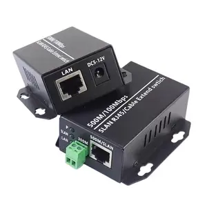 Vītā pāra tīkla pagarinātājs extra digital CA917273 10/100M līdz 500m ar RJ45 un Phoenix spailēm