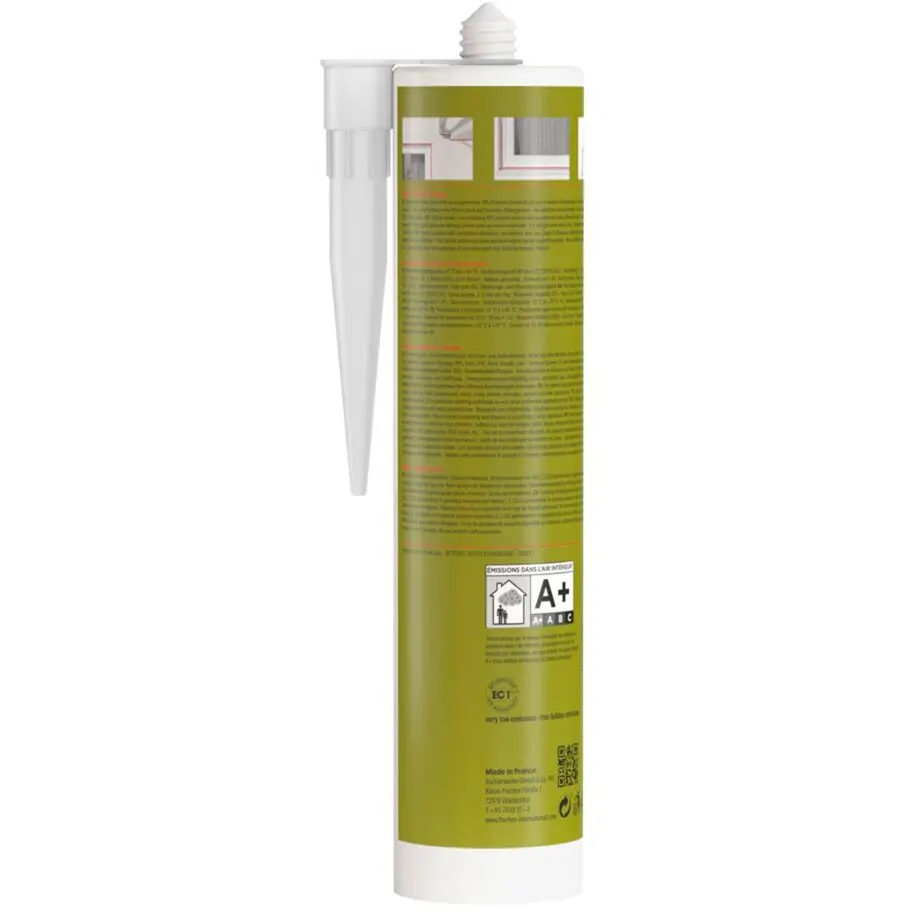 Fischer Flex MS 558830 Sealant 290 ml White Photo 2