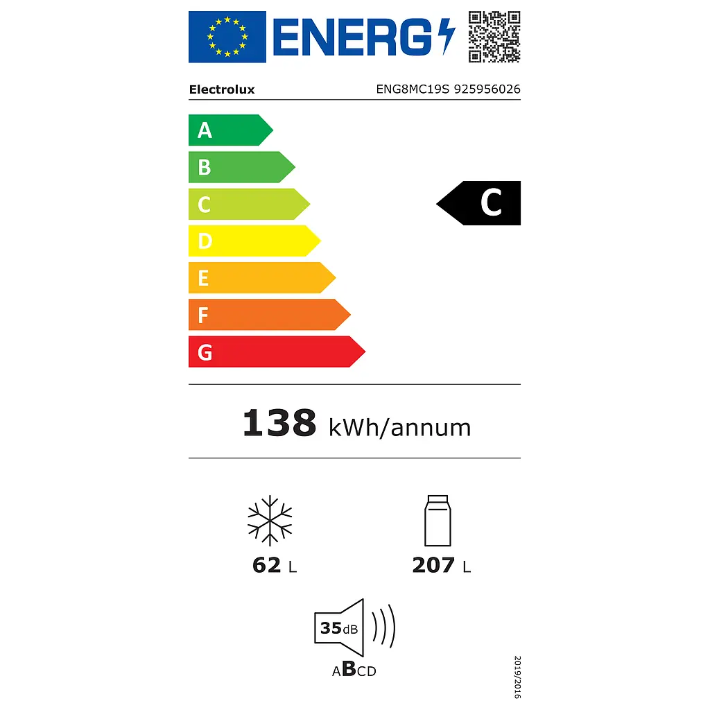 Встраиваемый холодильник Electrolux ENG8MC19S Photo 4