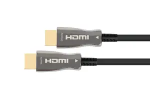 Python Series AOC-H21100 Активный оптический кабель HDMI 2.1 HDMI Type A «папа» на HDMI Type A «папа» 48 Гбит/с 100 м Черный