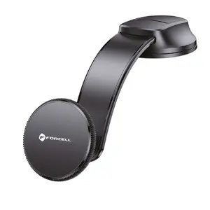 Forcell F-Grip MagFlex Active Car Phone Holder compatible with Magsafe Windshield Dashboard Black