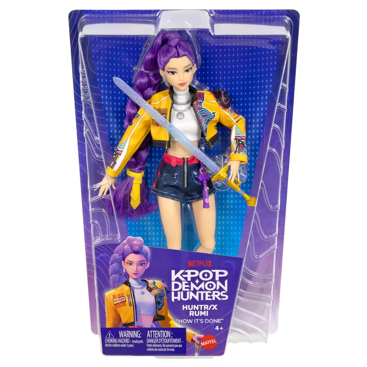 Mattel KPop Demon Hunters HUNTR/X Rumi lelle Photo 7