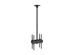 Multibrackets M Ceiling Mount Pro MBC1UX2P for 42 to 70-inch screens, VESA up to 400x600 mm, maximum load 80 kg, height adjustable, black
