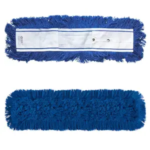 Akrila grīdas mops, 100 cm garš, zils