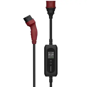HiSmart EV200955 Portatīvā elektroautomobiļu lādēšanas ierīce Type 2 - CEE 11kW 16A 3-fāžu 5m