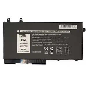 Klēpjdatora akumulators Power Plant priekš DELL R8D7N 4000mAh 11.4V Litija polimēra