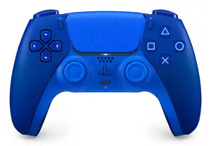 Playstation DualSense Icon Blue Wireless Gamepad for PlayStation 5 and PC with Bluetooth USB Type-C and Built-in Microphone