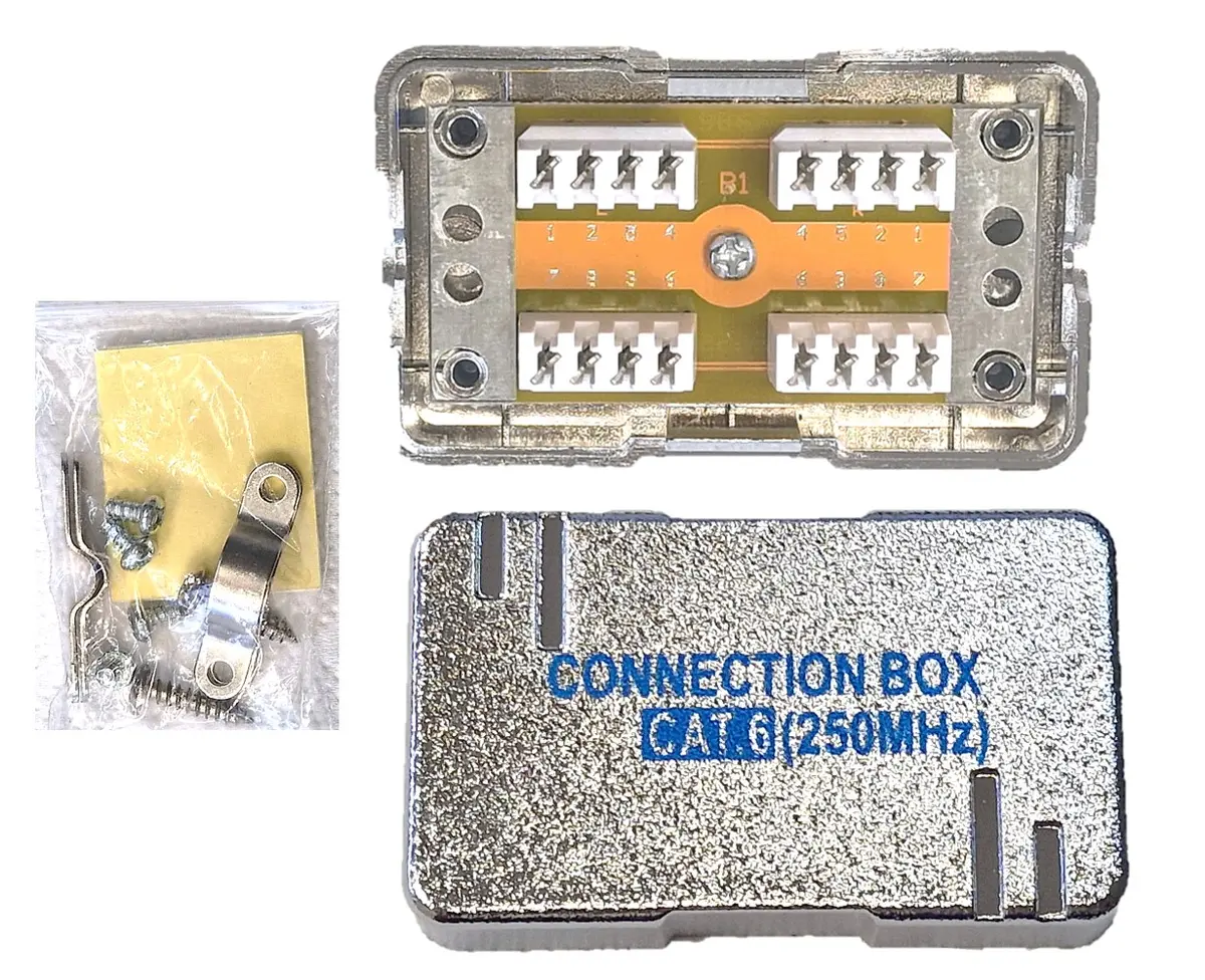 electro base AD-2xSTP-CAT6 Соединитель кабеля LAN CAT6 Photo 2