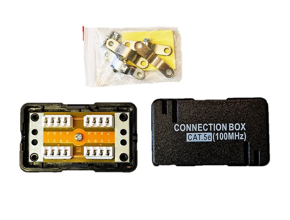 electro base AD-2xUTP-CAT5E Соединитель LAN кабеля Photo 2