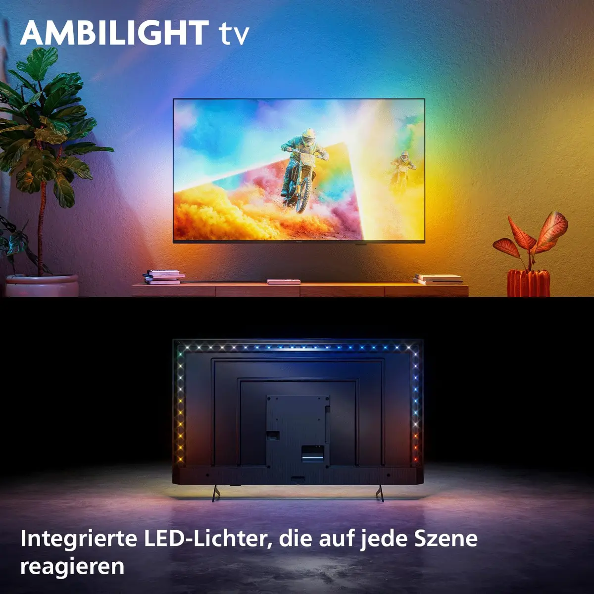 Philips Ambilight 50PQS8501/12 85" 4K QLED Televizors Photo 2