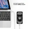 Кабель Equip USB 2.0 USB-A на USB-C 2м белый 128848 Photo 7