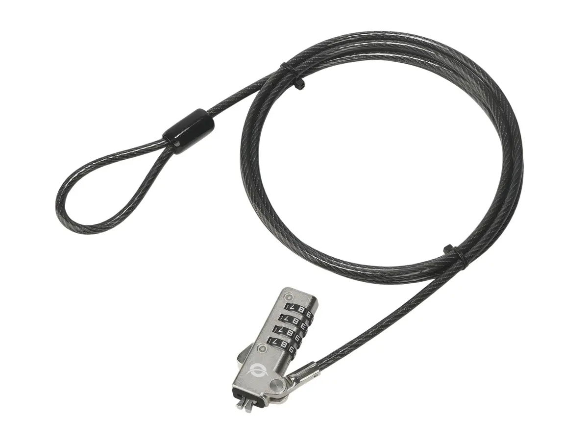 Kombinācijas klēpjdatora slēdzene Conceptronic CUSTODIO01BW Wedge