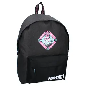 Vadobag 855-01229 ikdienas mugursoma melnā krāsā ar Fortnite Renegade dizainu