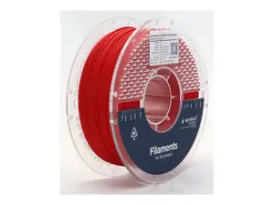 Flashforge 3D drukas materiāls polipienskābe Sarkans 1.75 mm 1 kg