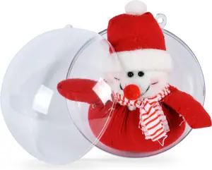 Arpex BN4771 DIY Christmas Bauble Craft Kit with Openable Ornament and Coloring Book