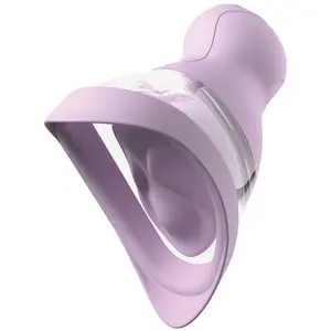 FANTASY FOR HER - VELOURA TOUCH PLEASURE PUMP INTIMATE PUMP WITH SUCTION AND VIBRATION PURPLE