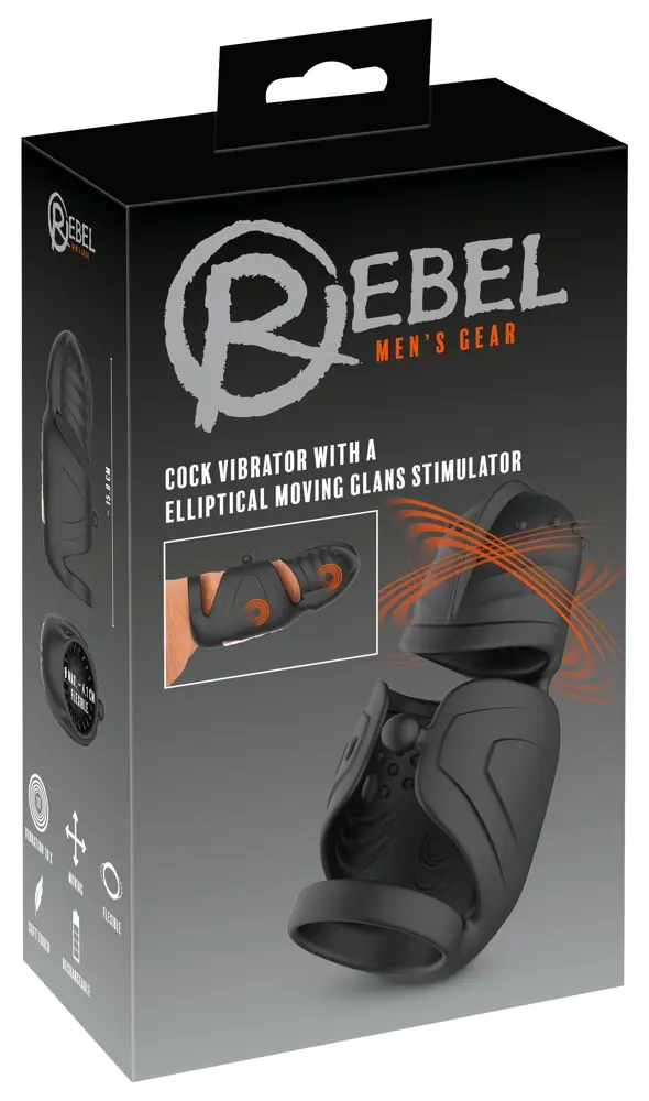 Rebel locekļa vibrators ar eliptisku kustīgu