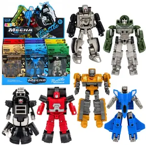 LEANToys 30247 Военный трансформируемый робот и транспортное средство 2 в 1