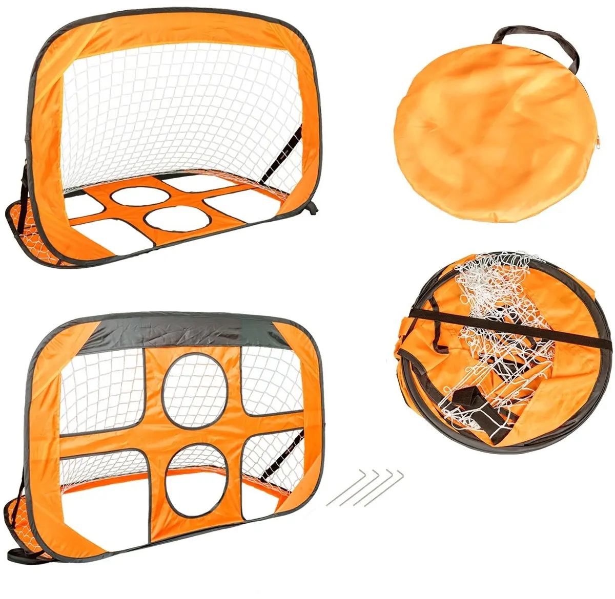 Master Pop-Up futbola vārti ar treniņu