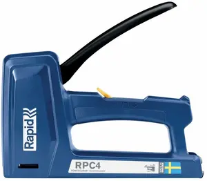 Rapid 5001631 Manuālais skavotājs Zils Plastmasas Atbalsta skavu kājiņu garumu 6-16 mm