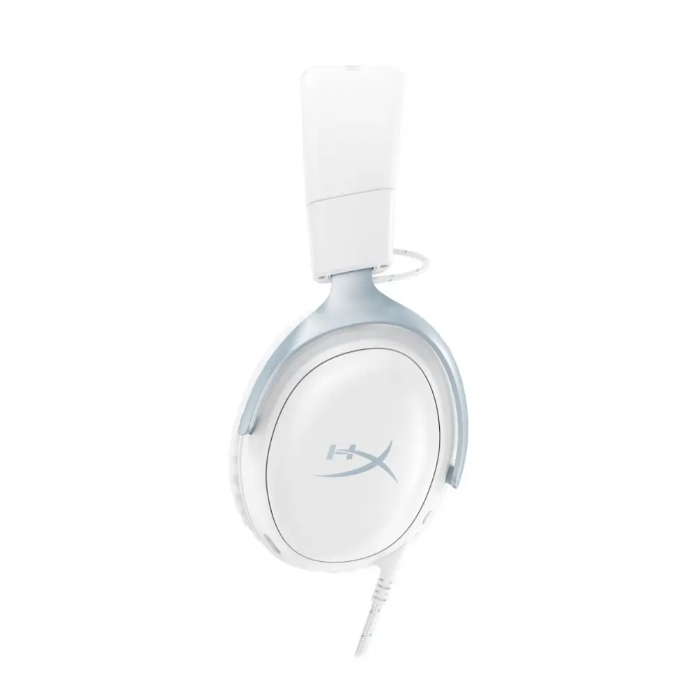 HyperX Cloud III Gaming Headset White/Blue Photo 4