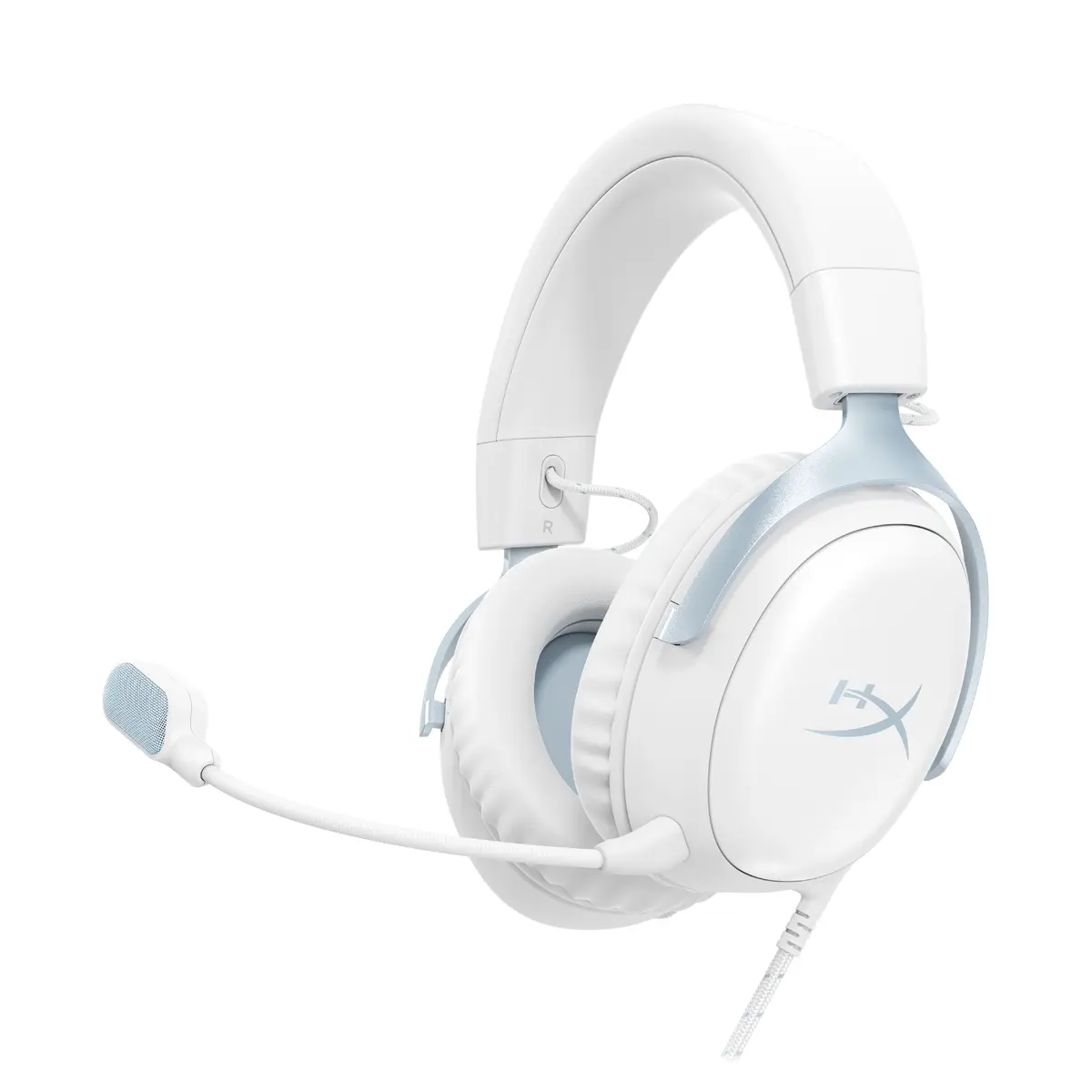 HyperX Cloud III Gaming Headset White/Blue Photo 8