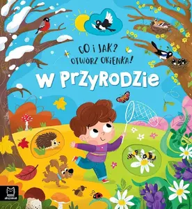 Aksjomat Co i jak? Otwórz okienka! W przyrodzie interactive educational book with flaps