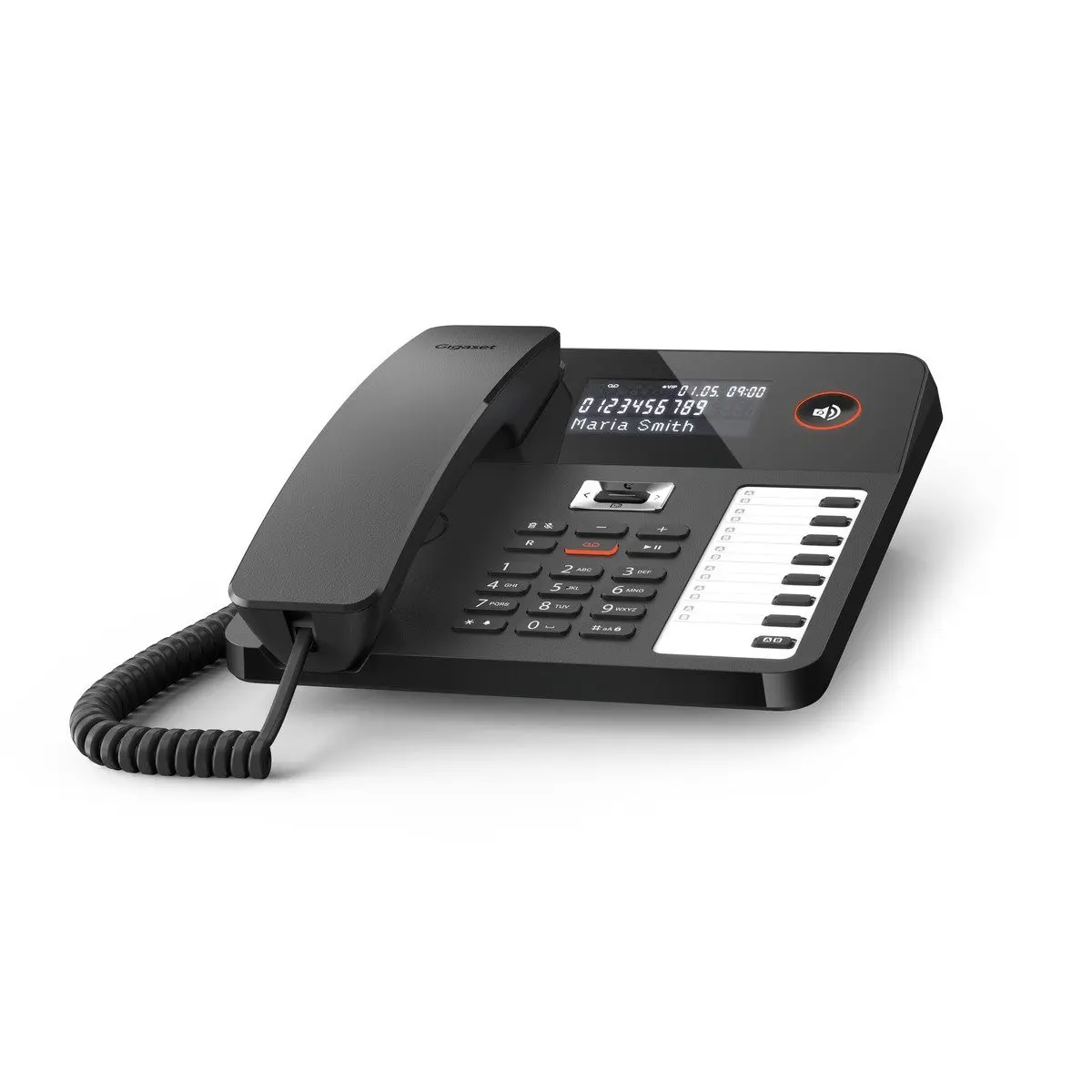 Analogais telefons Gigaset DESK 800A Melns