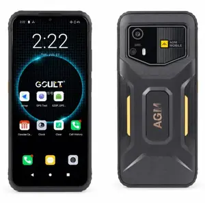 AGM H6 Pro 4G Outdoor Smartphone Android 6 GB RAM 128 GB Storage 50 MP Camera 4900 mAh Battery Black