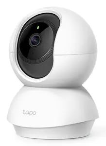 TP-Link Tapo IP drošības novērošanas kamera Wi-Fi bezvadu Iekštelpu sfēriska griestu montāžas nakts vīzija 1920 x 1080