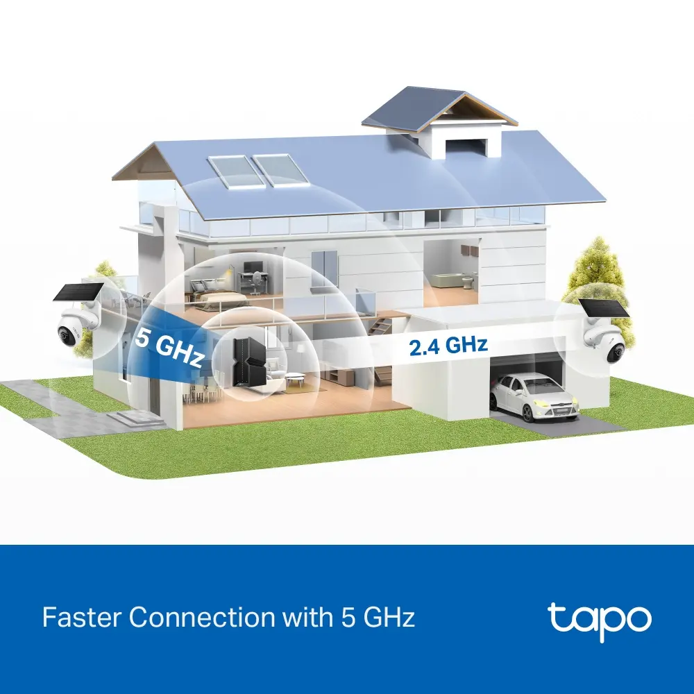 TP-Link Tapo Solar-Powered Pan/Tilt drošības kamera Photo 13