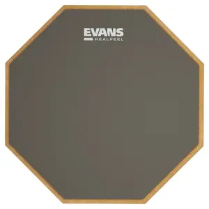 Evans RF7 single-sided practice drum pad 7-inch beige rubber