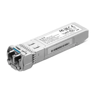 TP-Link Omada 10Gbase-LR SFP+ LC Fiber Optic Transceiver with 10000 Mbit/s Data Transfer Rate and 3.3 V Input Voltage