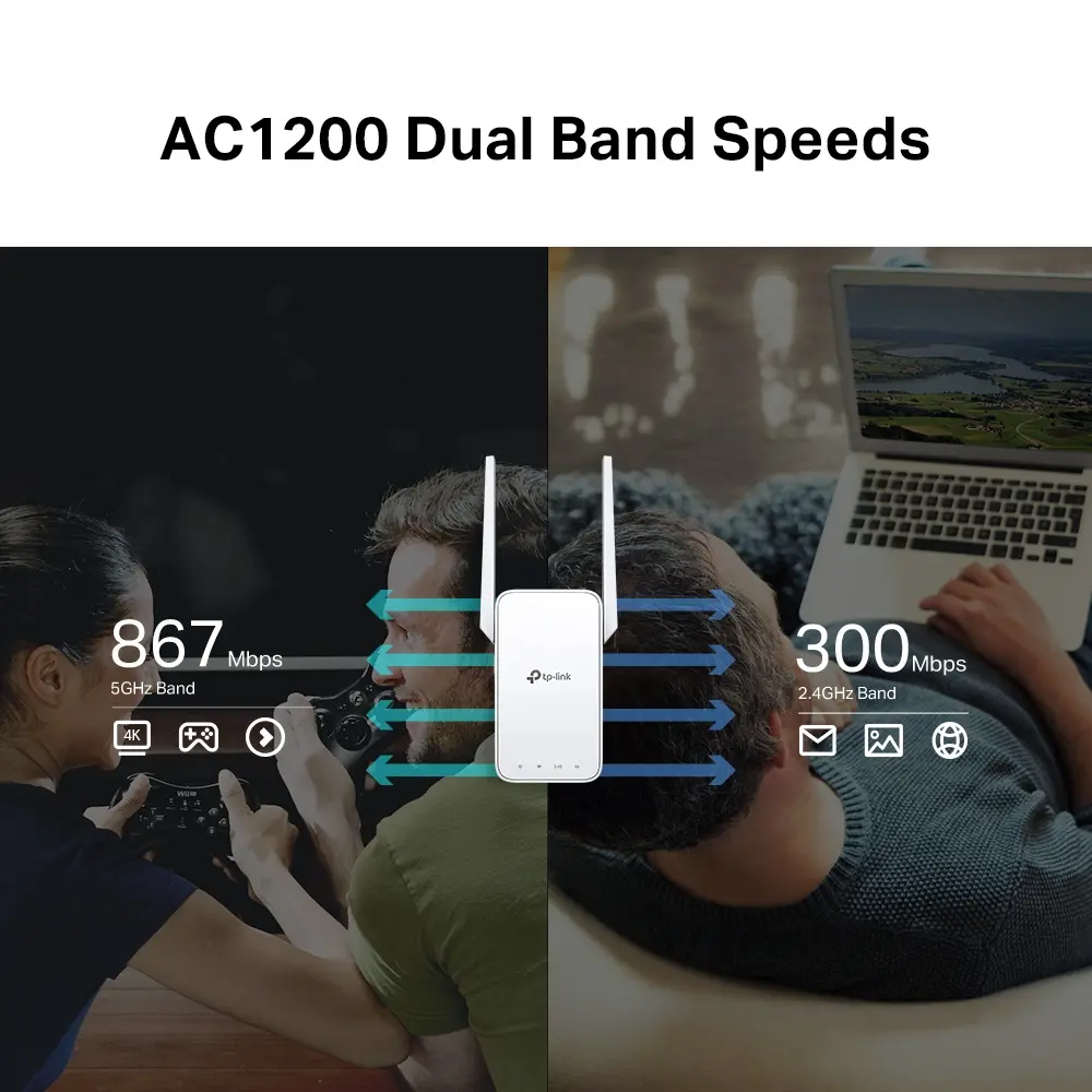 Ретранслятор TP-Link AC1200 Mesh Wi-Fi Photo 9