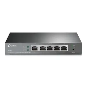 TP-Link SafeStream Gigabit Multi-WAN VPN maršrutētājs ar 4 Ethernet pieslēgvietām un 128 MB zibatmiņu