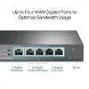 TP-Link SafeStream Gigabit Multi-WAN VPN maršrutētājs Photo 9