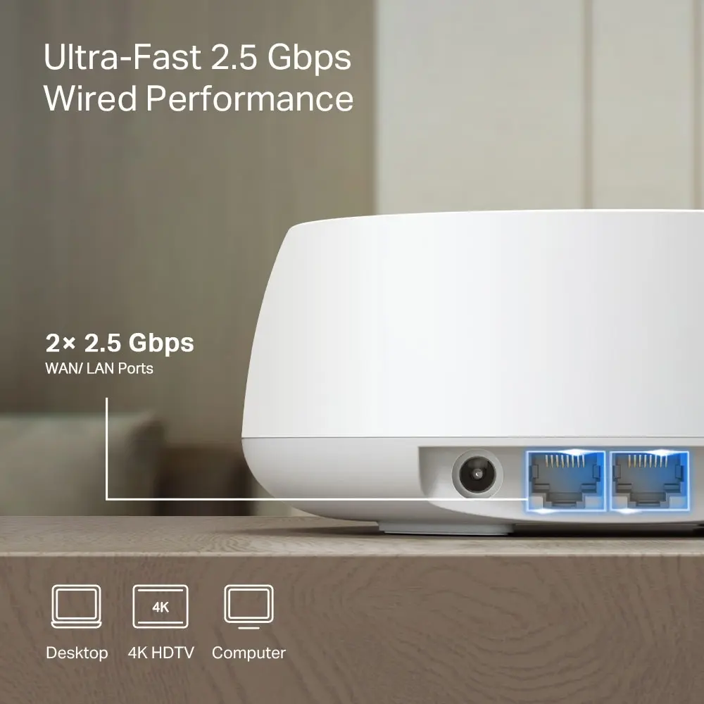 TP-Link BE3600 Mesh WiFi 7 sistēma Photo 10