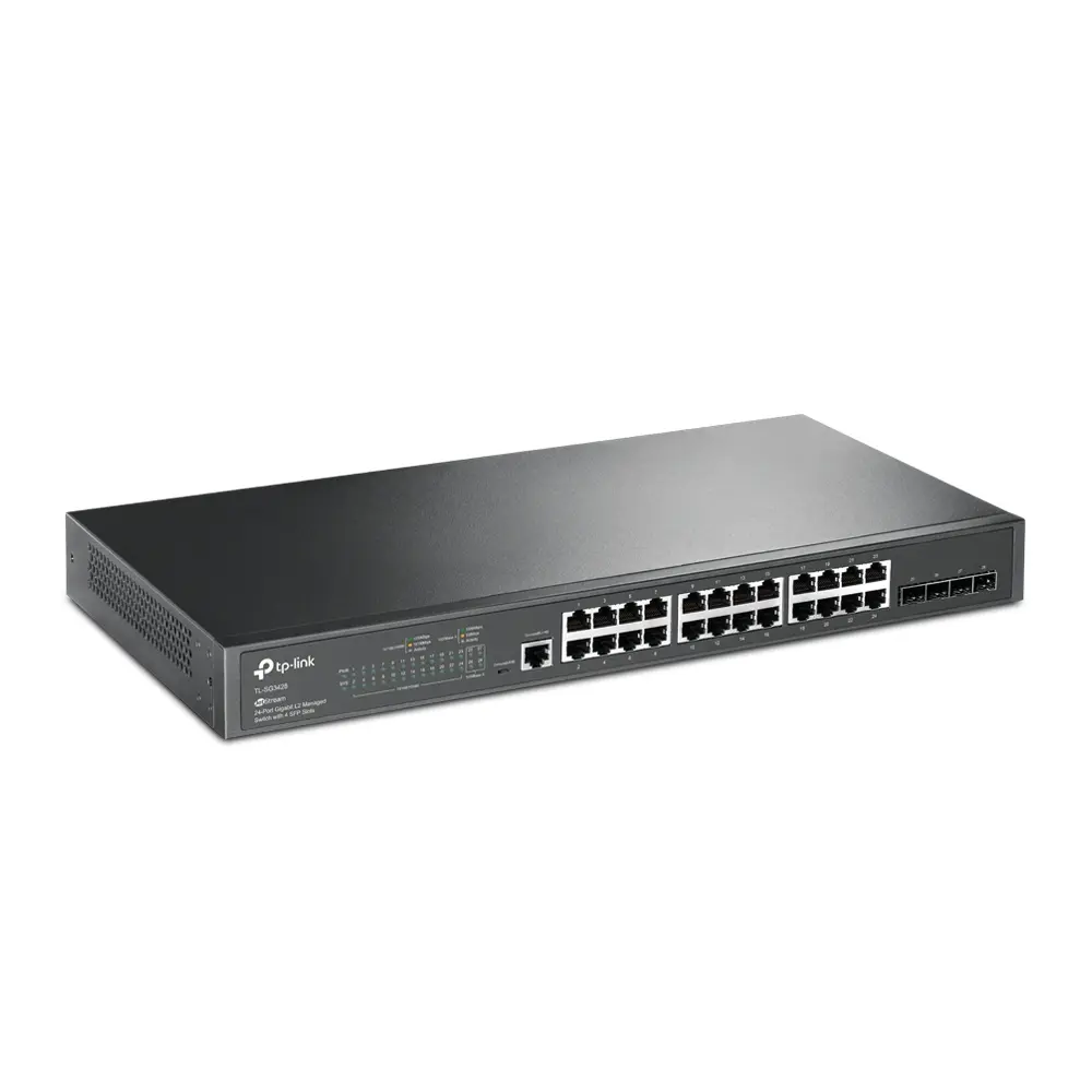 TP-Link JetStream 24 portu Gigabitu L2 komutators Photo 10