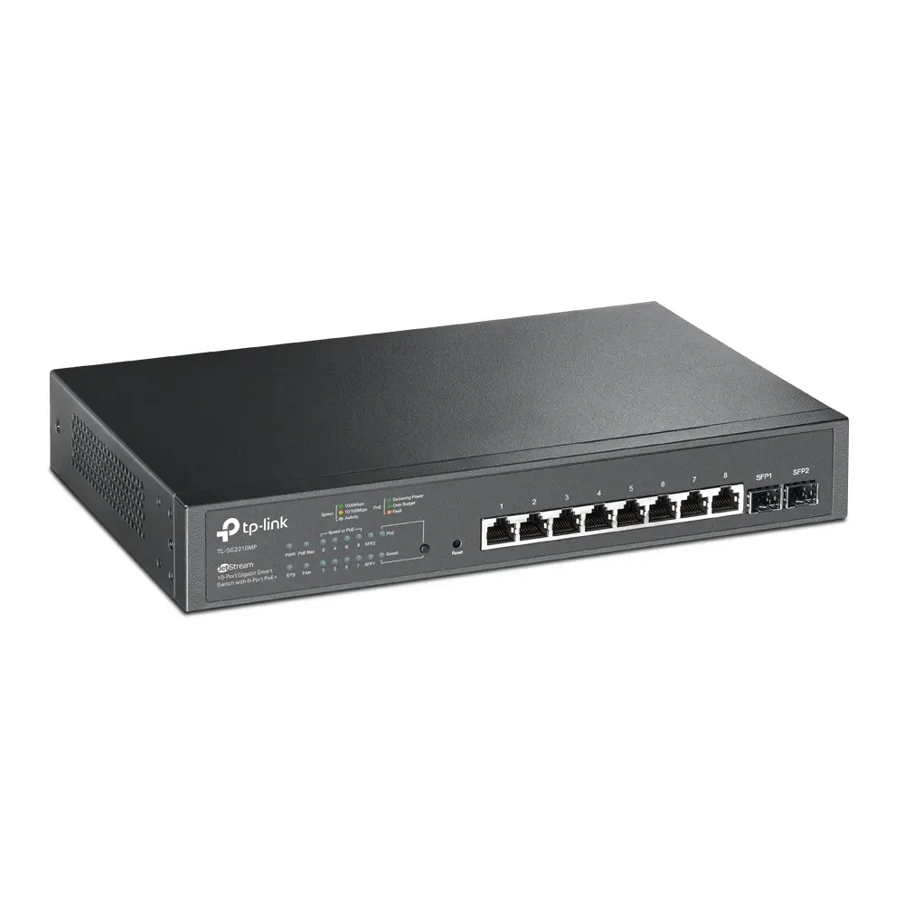 TP-Link JetStream 10-portu gigabitu PoE komutators Photo 2