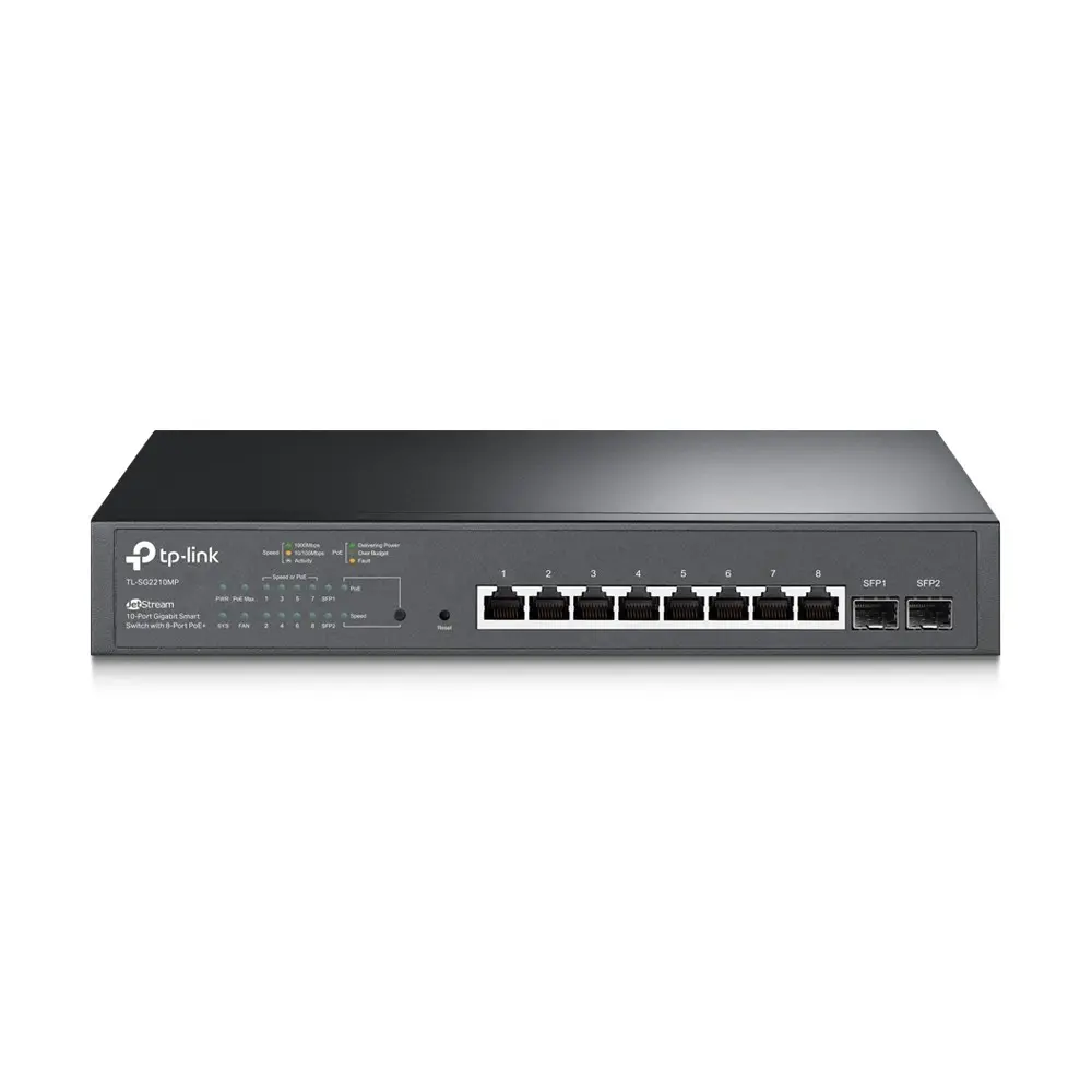 TP-Link JetStream 10-portu gigabitu PoE komutators Photo 4