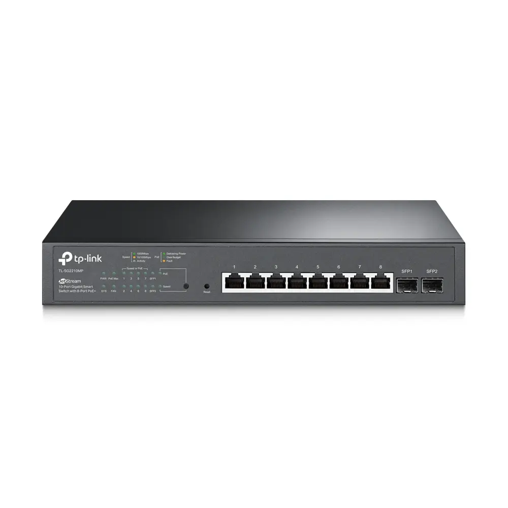 TP-Link JetStream 10-portu gigabitu PoE komutators Photo 5
