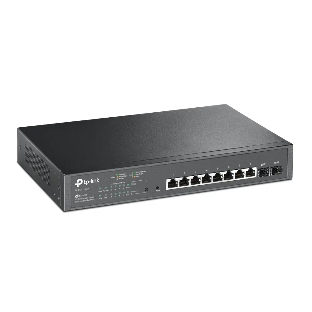 TP-Link JetStream 10-portu gigabitu PoE komutators Photo 6