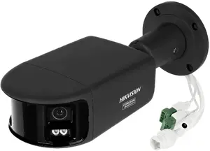 Hikvision Panoramic AcuSense IP Bullet Camera 8 Mpx Dual 2.8 mm Lens 180° Black