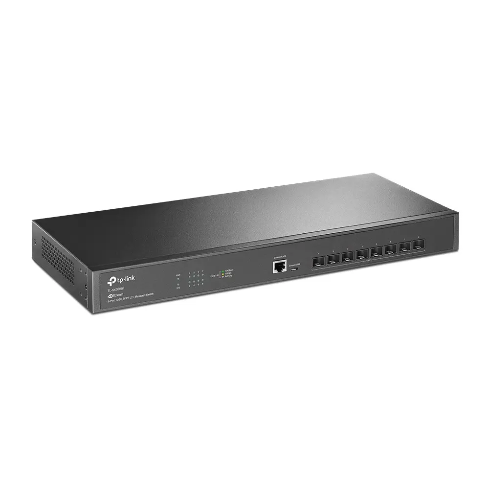 TP-Link JetStream 8-Port 10GE SFP+ Managed Switch Photo 2