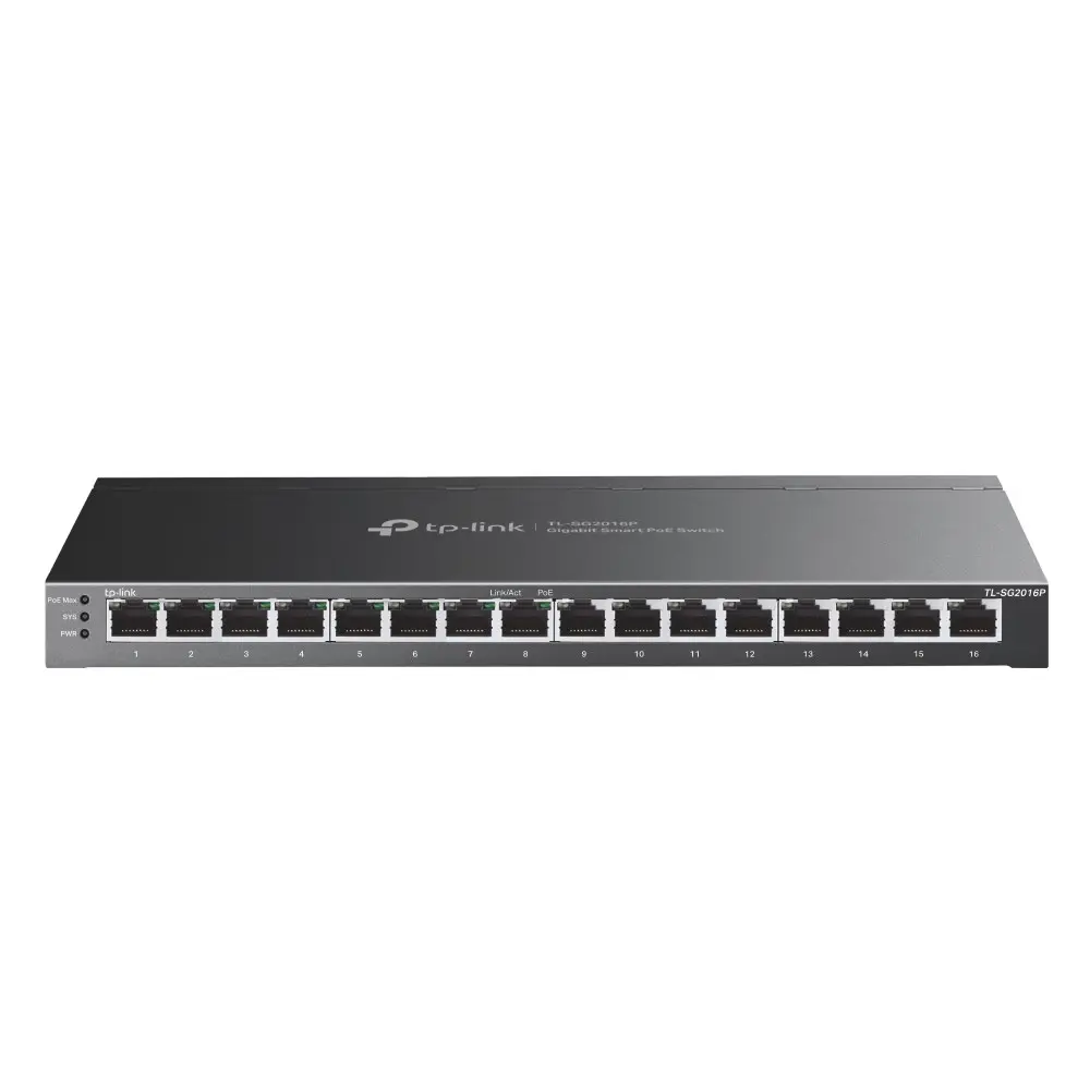 TP-Link JetStream 16 portu Gigabit viedais