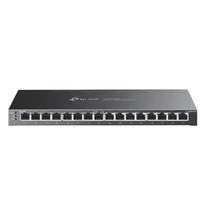 TP-Link JetStream 16-Port Gigabit Smart Switch with 8-Port PoE+ L2/L3/L4 16 Gbit/s Switching Capacity